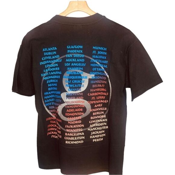 Vintage Garth Brooks | Fresh Horses Tour Black Graphic T-Shirt Size L | EUC - Picture 8 of 9